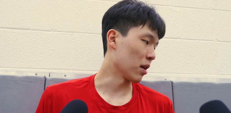 杨瀚森:回归开拓者首训顺利 攻防两端获队友支援