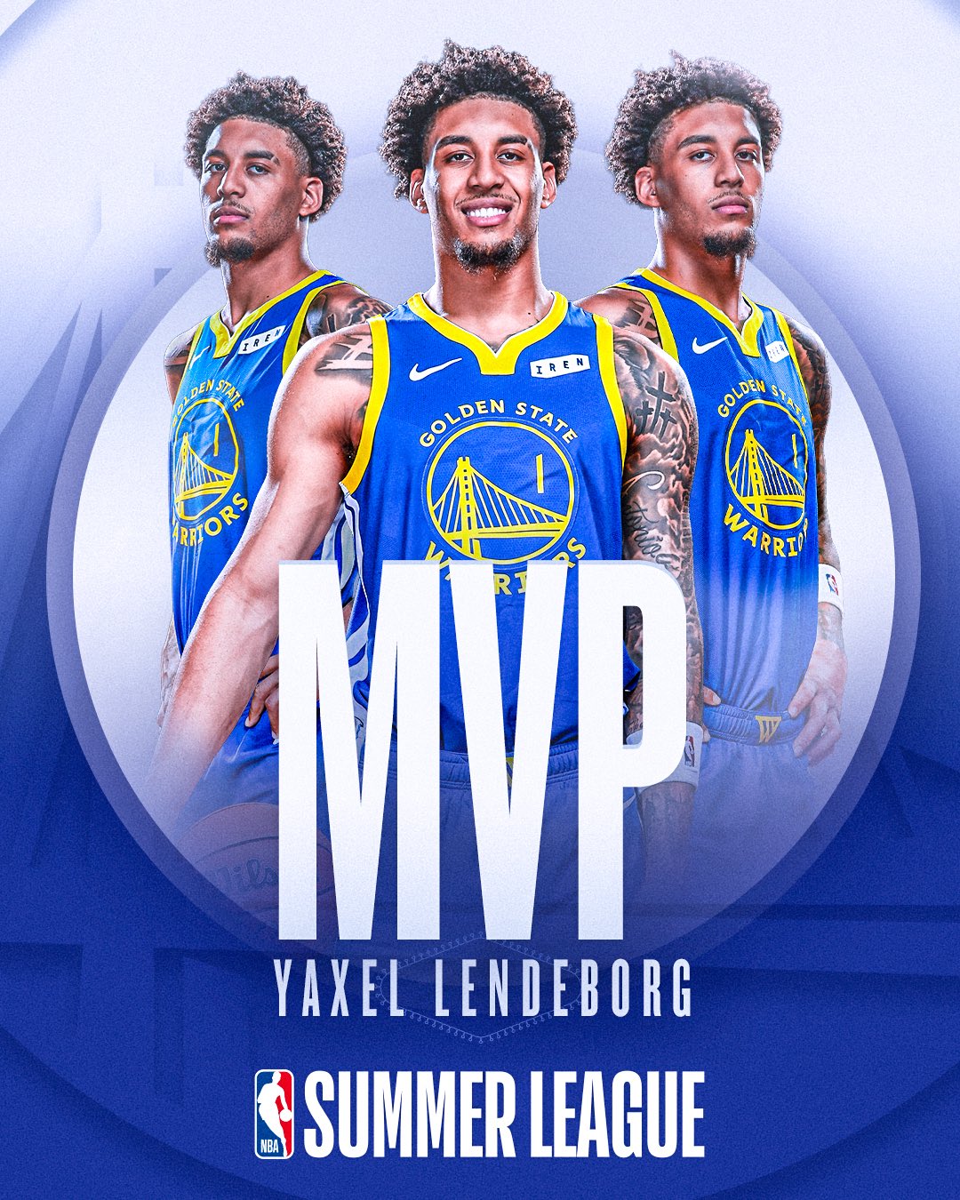 伦德博格21+10夺夏联冠军赛MVP 勇士5胜1负问鼎拉斯维加斯