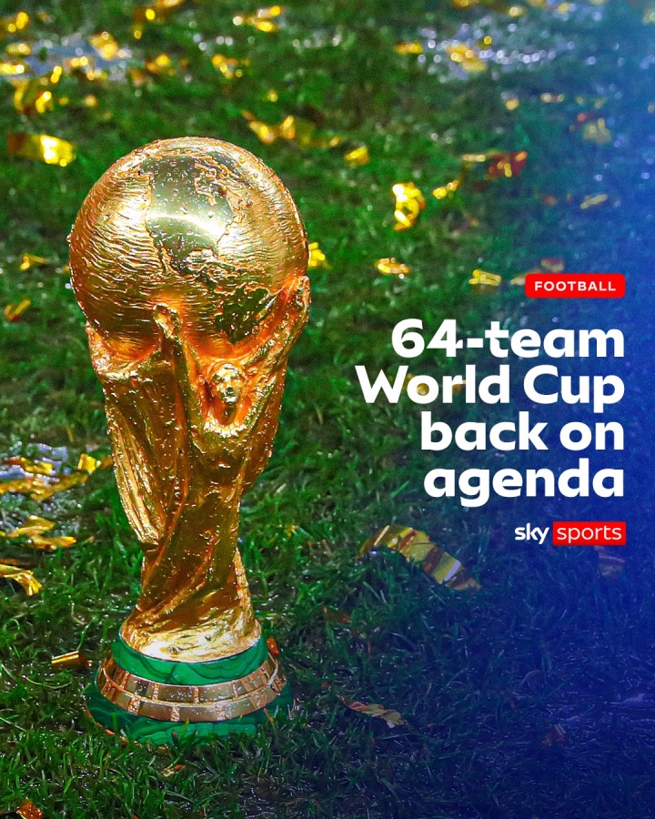 世界杯扩军64队文件泄露 Reddit热议:中国印度仍难入围 意大利被看衰
