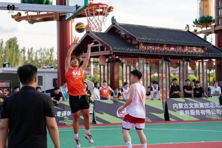 FIBA Open 3×3准格尔旗站战罢 锐芒队20:16力克大个儿联盟夺冠