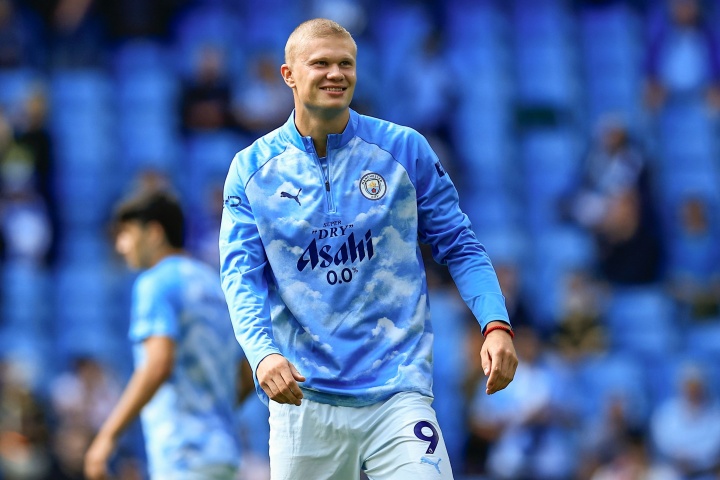 哈兰德俱乐部生涯300球有57球来自欧冠，位居同期所有球员之首